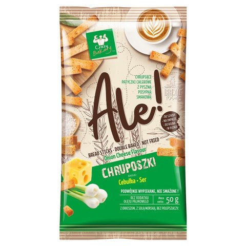 Ale! Chruposzki cebula - ser 50g Ale! Chruposzki cebula - ser 50g
