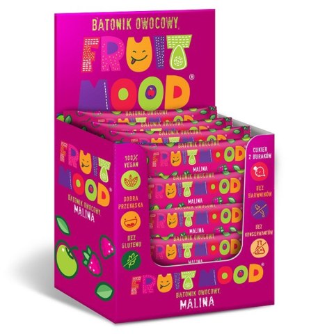 Batonik owocowy - malina Fruit Mood 20g Batonik owocowy - malina Fruit Mood 20g