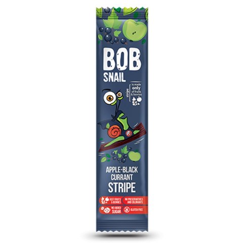 Bob Snail Stripe jabłko-czarna porzeczka 14g Bob Snail Stripe jabłko-czarna porzeczka 14g