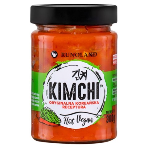 Kimchi Hot Vegan - tradycyjne Runoland, 300g Kimchi Hot Vegan - tradycyjne Runoland, 300g