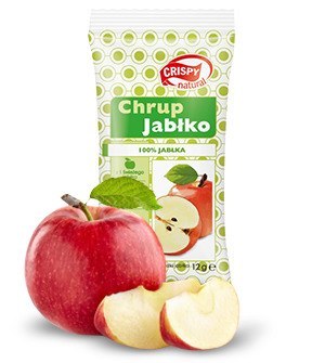 Kostki jabłka Crispy Natural 12g Kostki jabłka Crispy Natural 12g