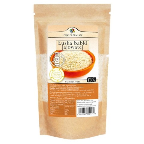 Łuska babki jajowatej Pięć Przemian 150g Łuska babki jajowatej Pięć Przemian 150g