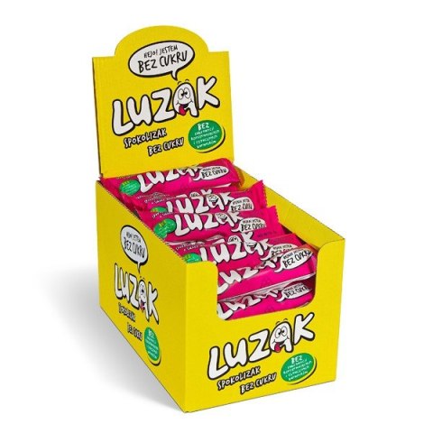 Luzak lizak bez cukru o smaku coli 8g Luzak lizak bez cukru o smaku coli 8g