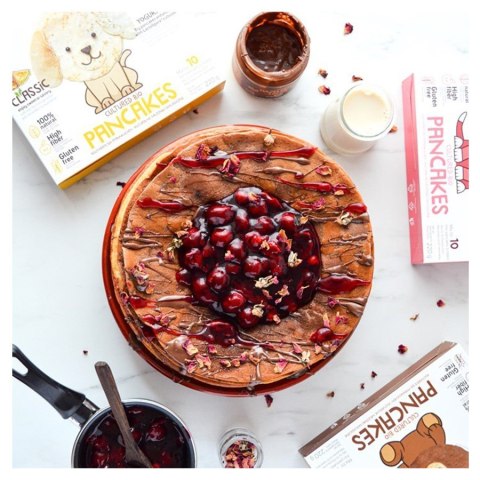 Mieszanka na naleśniki z probiotykami i burakiem Cultured Foods BIO 220g Mieszanka na naleśniki z probiotykami i burakiem Cultured Foods BIO 220g