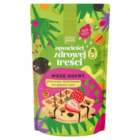 Mieszanka na wege gofry Coco Farm 345g Mieszanka na wege gofry Coco Farm 345g
