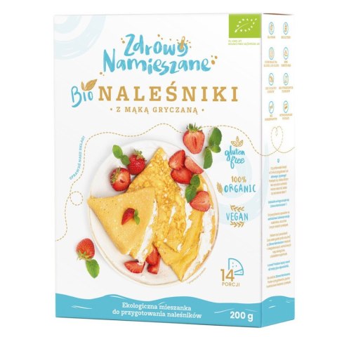 Naleśniki z mąką gryczaną Zdrowo Namieszane BIO 200g Naleśniki z mąką gryczaną Zdrowo Namieszane BIO 200g