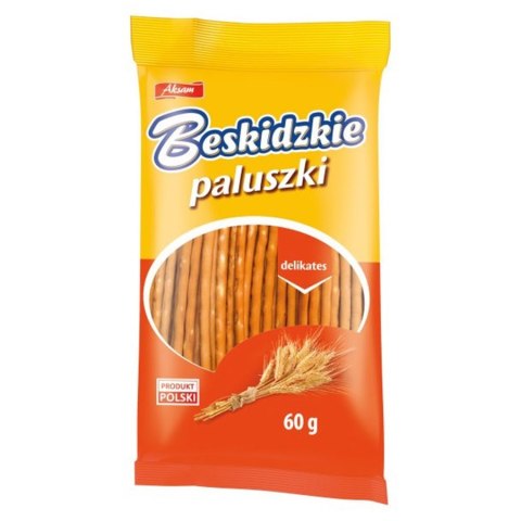 Paluszki delikatesowe Beskidzkie 60g Paluszki delikatesowe Beskidzkie 60g