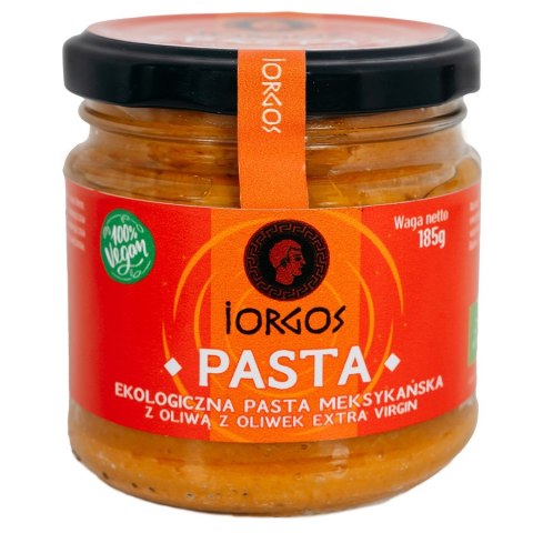 Pasta meksykańska z oliwą z oliwek extra virgin Iorgos BIO, 185g Pasta meksykańska z oliwą z oliwek extra virgin Iorgos BIO, 185g