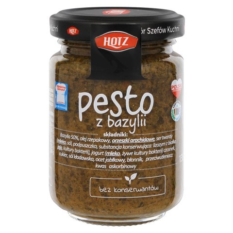 Pesto bazyliowe HOTZ, 130g Pesto bazyliowe HOTZ, 130g