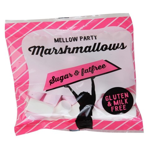 Pianki bezcukrowe bez glutenu Mellow Party 50g Pianki bezcukrowe bez glutenu Mellow Party 50g
