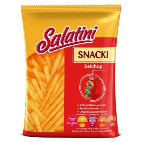 Snacki ketchupowe Salatini, 25g Snacki ketchupowe Salatini, 25g