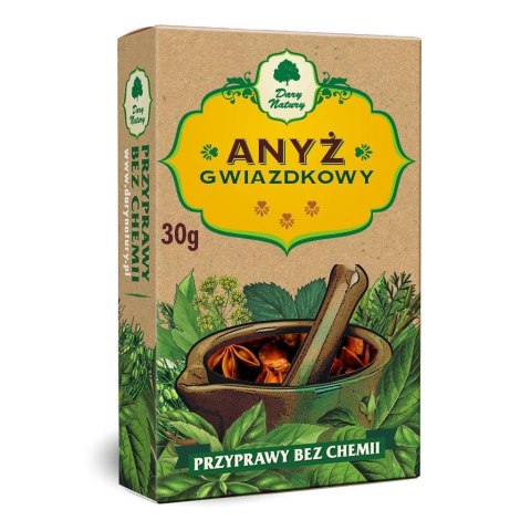 ANYŻ GWIAZDKOWY 30 g - DARY NATURY ANYŻ GWIAZDKOWY 30 g - DARY NATURY