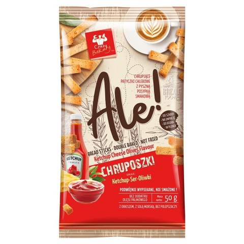 Ale! Chruposzki ketchup - ser - oliwki 50g Ale! Chruposzki ketchup - ser - oliwki 50g