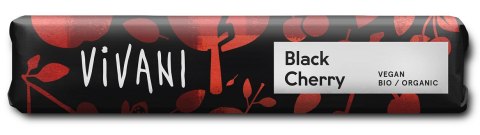 BATON Z GORZKIEJ CZEKOLADY Z CRUNCHY WIŚNIOWYM BIO 35 g - VIVANI BATON Z GORZKIEJ CZEKOLADY Z CRUNCHY WIŚNIOWYM BIO 35 g - VIVANI