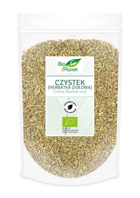 CZYSTEK (HERBATKA ZIOŁOWA) BIO 250 g - BIO PLANET CZYSTEK (HERBATKA ZIOŁOWA) BIO 250 g - BIO PLANET