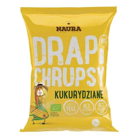 Chrupki Drapi Chrupsy naturalne Naura BIO, 70g Chrupki Drapi Chrupsy naturalne Naura BIO, 70g