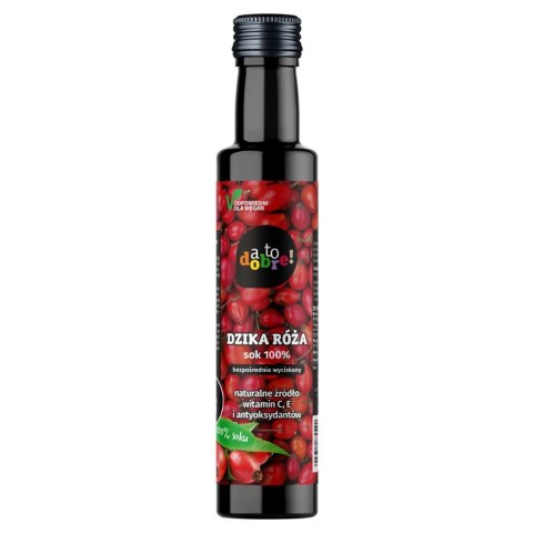 Dzika róża sok 100% A to dobre!, 250 ml Dzika róża sok 100% A to dobre!, 250 ml