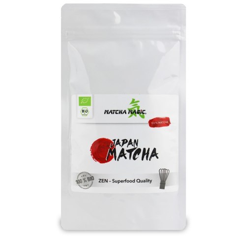 HERBATA ZIELONA MATCHA JAPOŃSKA BIO 100 g - MATCHA MAGIC HERBATA ZIELONA MATCHA JAPOŃSKA BIO 100 g - MATCHA MAGIC