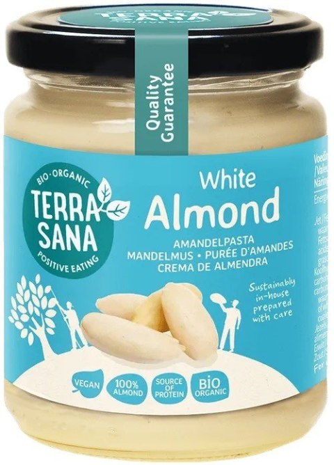KREM Z MIGDAŁÓW BLANSZOWANYCH BIO 250 g - TERRASANA KREM Z MIGDAŁÓW BLANSZOWANYCH BIO 250 g - TERRASANA