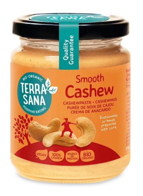 KREM Z PRAŻONYCH ORZECHÓW NERKOWCA BIO 250 g - TERRASANA KREM Z PRAŻONYCH ORZECHÓW NERKOWCA BIO 250 g - TERRASANA