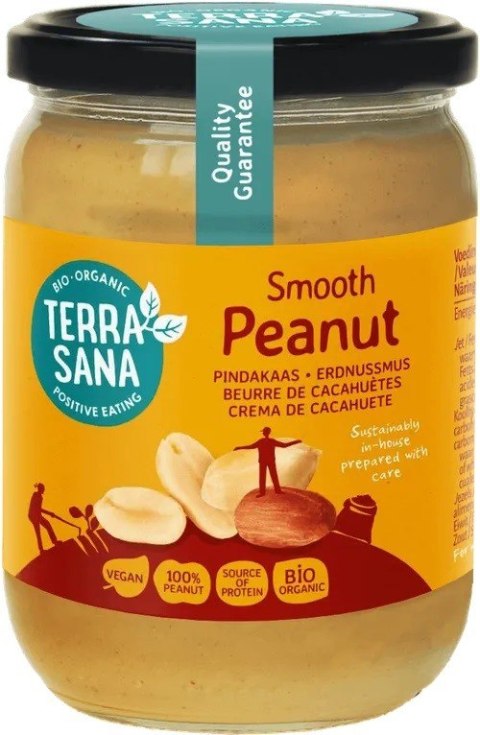 KREM Z PRAŻONYCH ORZESZKÓW ZIEMNYCH BIO 500 g - TERRASANA KREM Z PRAŻONYCH ORZESZKÓW ZIEMNYCH BIO 500 g - TERRASANA