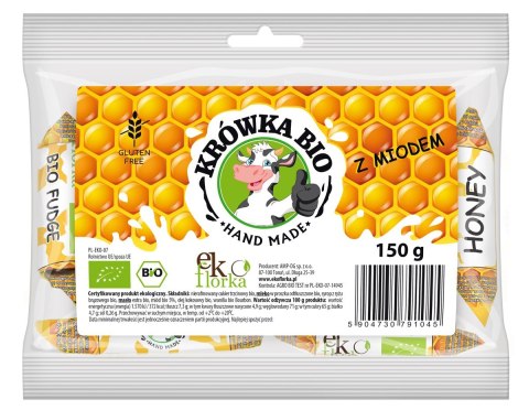 KRÓWKI Z MIODEM BEZGLUTENOWE BIO 150 g - EKOFLORKA KRÓWKI Z MIODEM BEZGLUTENOWE BIO 150 g - EKOFLORKA