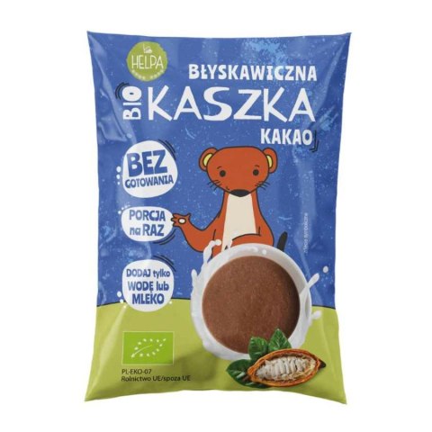 Kaszka jaglana kakaowa BIO Helpa, 35g Kaszka jaglana kakaowa BIO Helpa, 35g