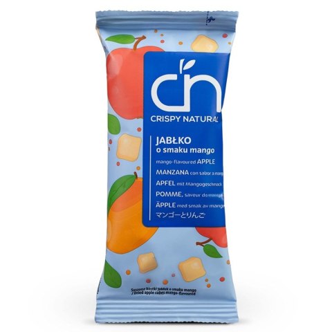 Kostki jabłka z sokiem z mango Crispy Natural, 12 g Kostki jabłka z sokiem z mango Crispy Natural, 12 g