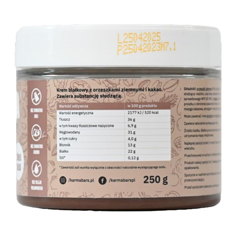 Krem COCOA PROTEIN Karma, 250g Krem COCOA PROTEIN Karma, 250g