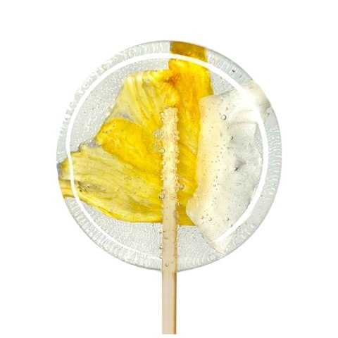 Lizak o smaku kokos-ananas bez dodatku cukru, 18g Lizak o smaku kokos-ananas bez dodatku cukru, 18g