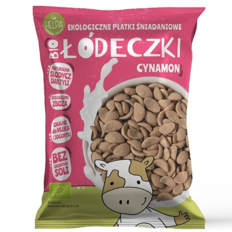 Łódeczki jaglano-owsiane z cynamonem Helpa BIO, 260g Łódeczki jaglano-owsiane z cynamonem Helpa BIO, 260g
