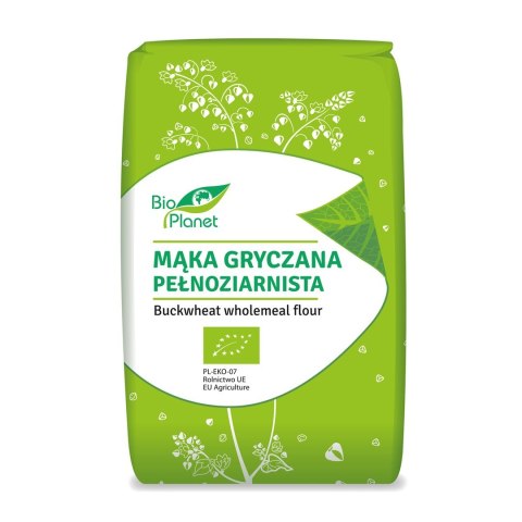 MĄKA GRYCZANA PEŁNOZIARNISTA BIO 500 g - BIO PLANET MĄKA GRYCZANA PEŁNOZIARNISTA BIO 500 g - BIO PLANET
