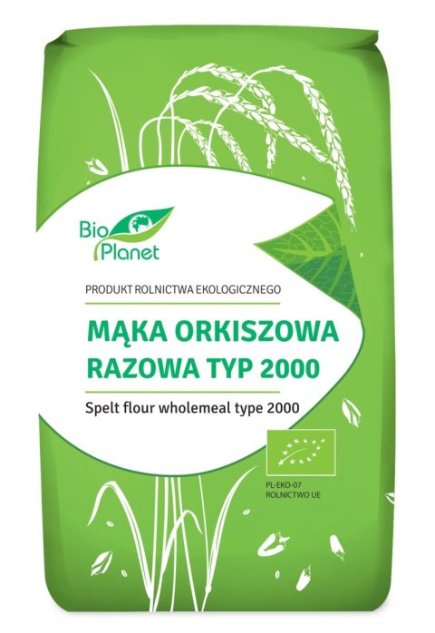 MĄKA ORKISZOWA RAZOWA TYP 2000 BIO 500 g - BIO PLANET MĄKA ORKISZOWA RAZOWA TYP 2000 BIO 500 g - BIO PLANET
