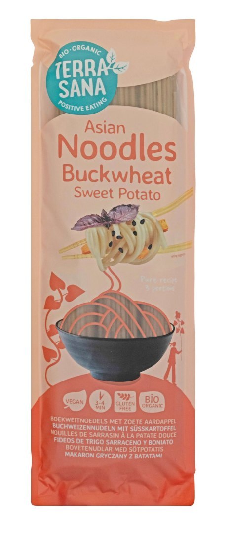 MAKARON (GRYCZANY Z BATATAMI) BEZGLUTENOWY BIO 250 g - TERRASANA MAKARON (GRYCZANY Z BATATAMI) BEZGLUTENOWY BIO 250 g - TERRASANA