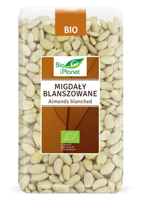 MIGDAŁY BLANSZOWANE BIO 1 kg - BIO PLANET MIGDAŁY BLANSZOWANE BIO 1 kg - BIO PLANET