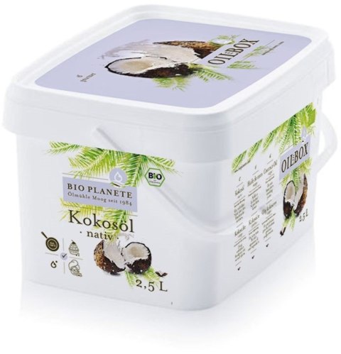 OLEJ KOKOSOWY VIRGIN BIO 2,5 L - BIO PLANETE OLEJ KOKOSOWY VIRGIN BIO 2,5 L - BIO PLANETE