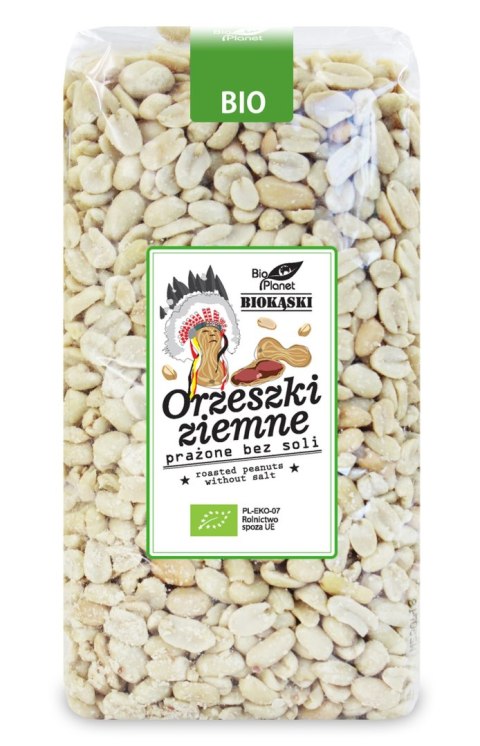 ORZESZKI ZIEMNE PRAŻONE BEZ SOLI BIO 1 kg - BIO PLANET ORZESZKI ZIEMNE PRAŻONE BEZ SOLI BIO 1 kg - BIO PLANET