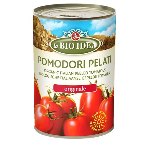 POMIDORY PELATI BEZ SKÓRY BIO 400 g (240 g) - LA BIO IDEA POMIDORY PELATI BEZ SKÓRY BIO 400 g (240 g) - LA BIO IDEA