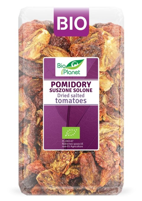 POMIDORY SUSZONE SOLONE BIO 400 g - BIO PLANET POMIDORY SUSZONE SOLONE BIO 400 g - BIO PLANET