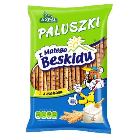 Paluszki z makiem Z Małego Beskidu, 60g Paluszki z makiem Z Małego Beskidu, 60g
