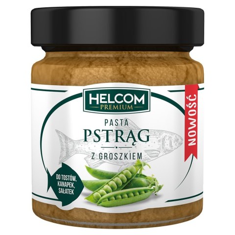 Pasta z pstrąga z groszkiem Helcom 180g Pasta z pstrąga z groszkiem Helcom 180g
