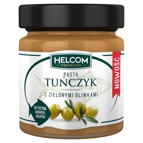 Pasta z tuńczyka z zielonymi oliwkami Helcom 180g Pasta z tuńczyka z zielonymi oliwkami Helcom 180g