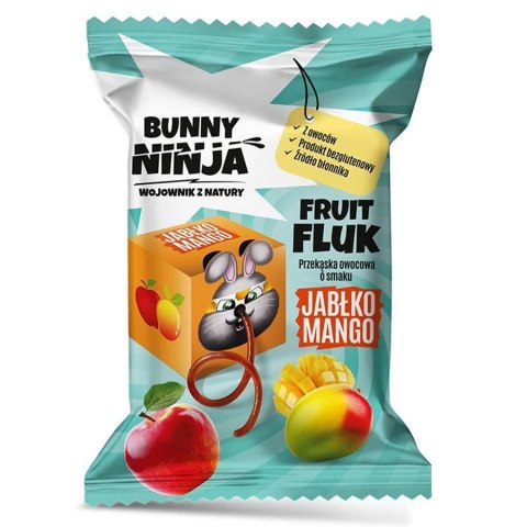 Przekąska owocowa o smaku jabłko-mango Fruit Fluk, 15 g Przekąska owocowa o smaku jabłko-mango Fruit Fluk, 15 g
