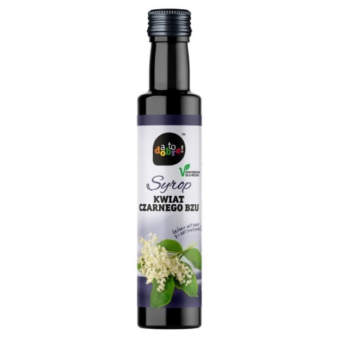 Syrop z kwatów czarnego bzu A to dobre!, 250 ml Syrop z kwatów czarnego bzu A to dobre!, 250 ml