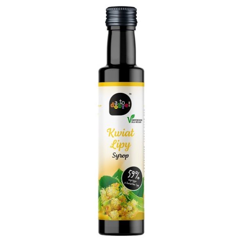 Syrop z kwatów lipy A to dobre!, 250 ml Syrop z kwatów lipy A to dobre!, 250 ml