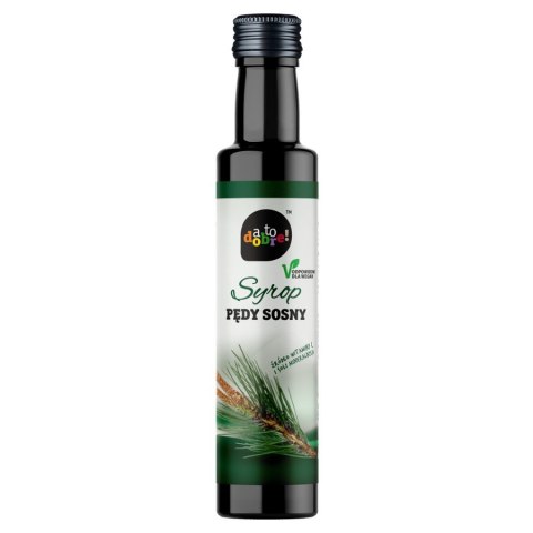 Syrop z pędów sosny A to dobre!, 250 ml Syrop z pędów sosny A to dobre!, 250 ml