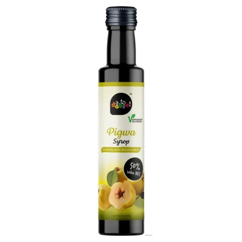 Syrop z soku z pigwy z dodatkiem witaminy C A to dobre!, 250 ml Syrop z soku z pigwy z dodatkiem witaminy C A to dobre!, 250 ml