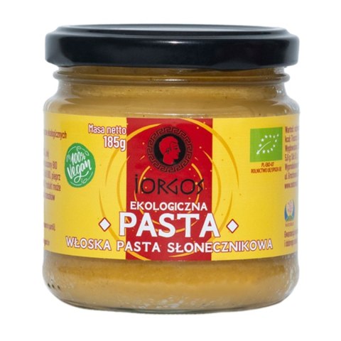 Wegańska pasta włoska słonecznikowa Iorgos EKO, 185g Wegańska pasta włoska słonecznikowa Iorgos EKO, 185g