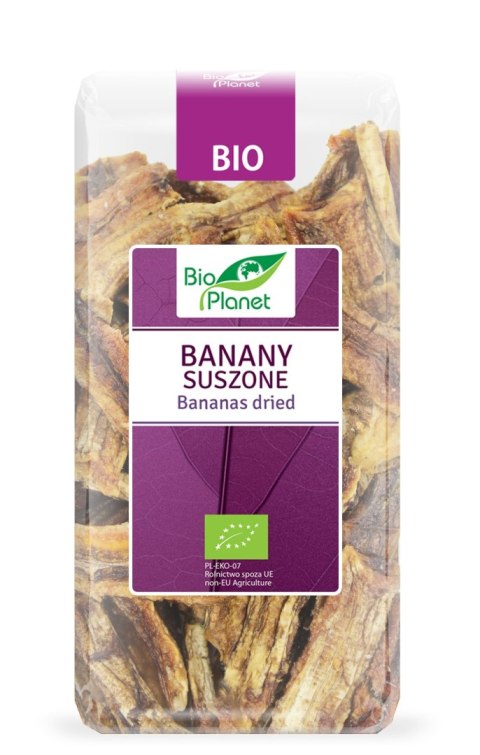 BANANY SUSZONE BIO 150 g - BIO PLANET BANANY SUSZONE BIO 150 g - BIO PLANET