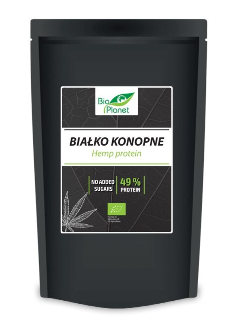 BIAŁKO KONOPNE BIO 500 g - BIO PLANET BIAŁKO KONOPNE BIO 500 g - BIO PLANET